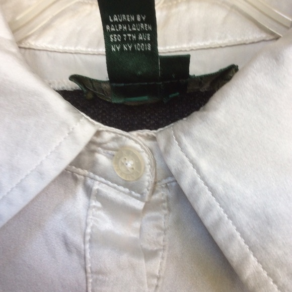 RL Lauren cashmere & silk top Size XL - Picture 6 of 7